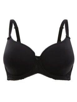 Panache Cari Moulded Spacer T-Shirt Bra - Black -FREYA Shop braforme panache cari 7961 013 cf