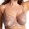 Panache Clara Full Cup Bra - Champagne/Bronze
