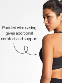 Panache Endurance Wired Racerback Sports Bra - Black -FREYA Shop braforme panache endurance 5022 013 3a