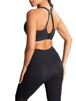 Panache Endurance Wired Racerback Sports Bra - Black -FREYA Shop braforme panache endurance 5022 013 4b