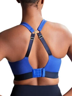 Panache Endurance Wired Racerback Sports Bra - Blue -FREYA Shop braforme panache endurance 5022D 046 2b