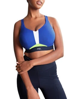Panache Endurance Wired Racerback Sports Bra - Blue -FREYA Shop braforme panache endurance 5022D 046 2f