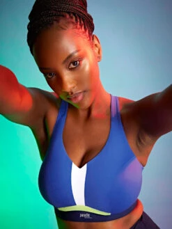 Panache Endurance Wired Racerback Sports Bra - Blue -FREYA Shop braforme panache endurance 5022D 046 2l
