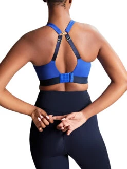 Panache Endurance Wired Racerback Sports Bra - Blue -FREYA Shop braforme panache endurance 5022D 046 4b