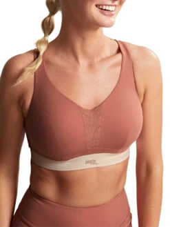 Panache Endurance Wired Racerback Sports Bra - Sienna -FREYA Shop braforme panache endurance sports 5022 SIA 2f