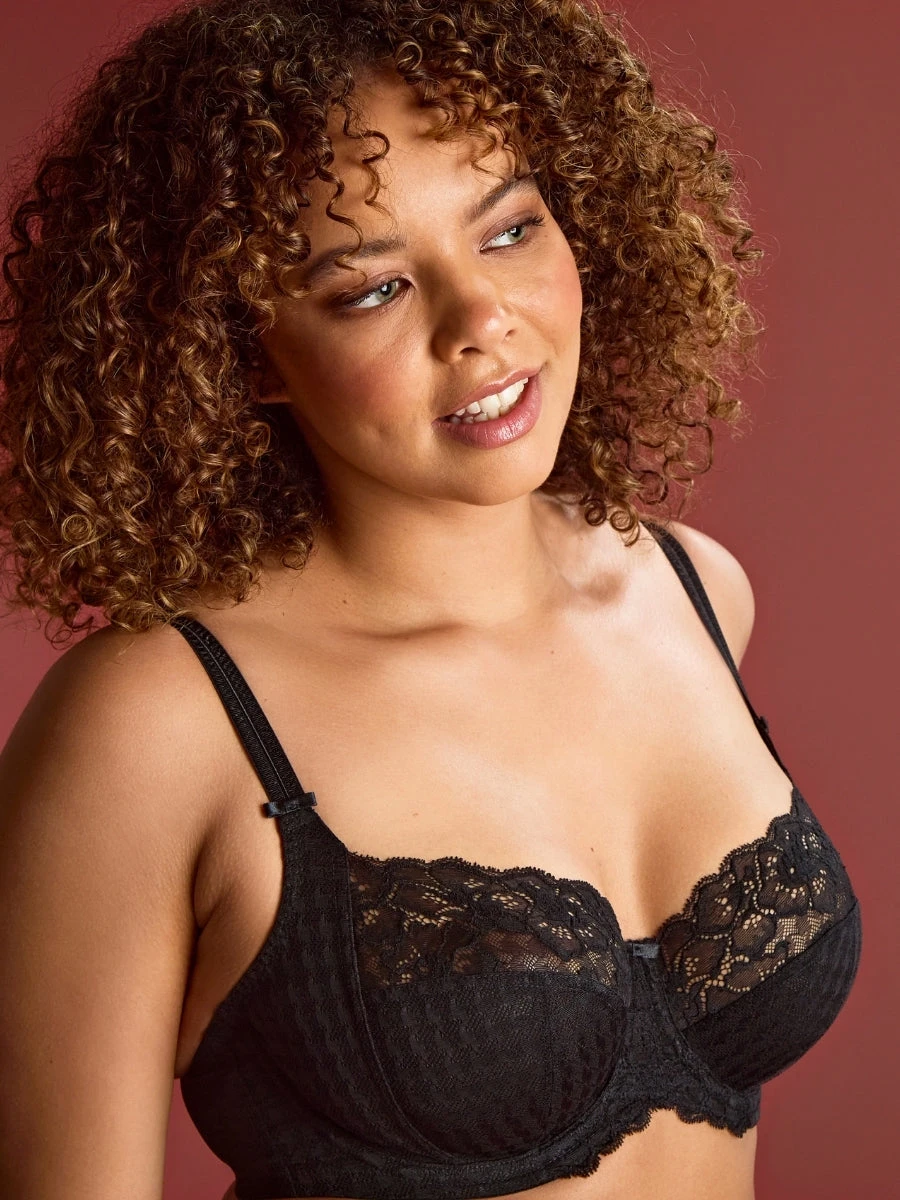 Panache Envy Full Cup Bra - Black 7 Panache Envy Full Cup Bra - Black - Image 5