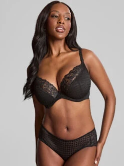 Panache Envy Plunge Bra - Black -FREYA Shop braforme panache envy 7286A 013 l