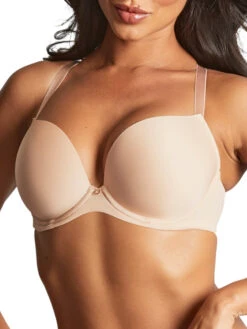 Panache Faith Moulded Plunge Bra - Latte -FREYA Shop braforme panache faith 10666 166 2f