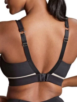 Panache Freedom Non Wired Racerback Sports Bra - Black/Chalk -FREYA Shop braforme panache freedom 7344 B03 b