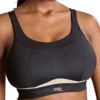Panache Freedom Non Wired Racerback Sports Bra - Black/Chalk -FREYA Shop braforme panache freedom 7344 B03 f