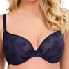 Panache Tango Plunge Bra - Navy -FREYA Shop braforme panache lingerie 3256 tango navy bra f