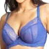 Panache Ana Plunge Bra - Blue Jewel -FREYA Shop braforme panache lingerie ana 9396 blue jewel f