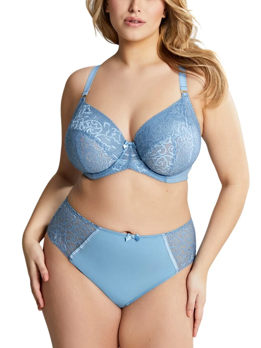 Estel Plunge Bra - Dusk Blue 6 Estel Plunge Bra - Dusk Blue - Image 4