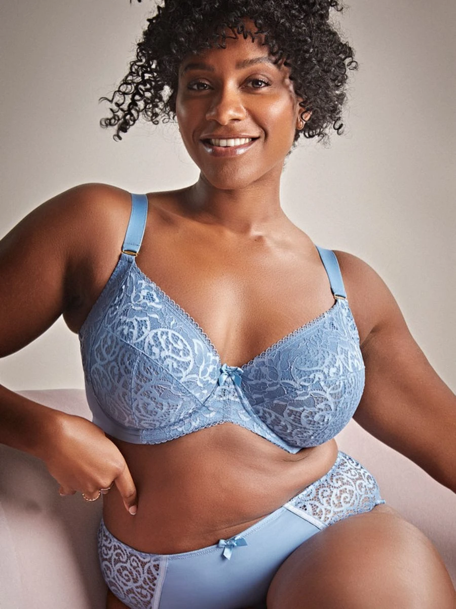 Estel Plunge Bra - Dusk Blue 7 Estel Plunge Bra - Dusk Blue - Image 5