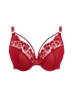 Jaida Plunge Bra - Scarlet -FREYA Shop braforme panache lingerie jaida scarlet 10532 p