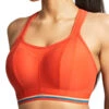 Panache Non Wired Magnetic Racerback Sports Bra - Sunrise Orange -FREYA Shop braforme panache magnetic non wired sports 7341R SOR f