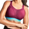 Panache Boundless Non Wired Racerback Sports Bra - Cranberry -FREYA Shop braforme panache non wired sport 7341B CRA f