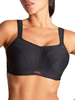 Panache Power Wired Racerback Sports Bra - Black