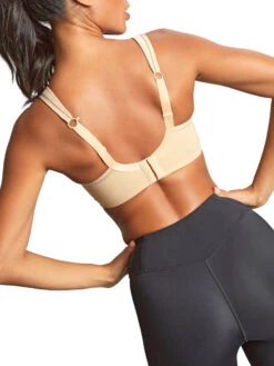 Panache Power Wired Racerback Sports Bra - Latte -FREYA Shop braforme panache power 5021 166 3b