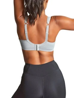 Panache Power Wired Racerback Sports Bra - Grey Marl -FREYA Shop braforme panache power 5021 426 3b