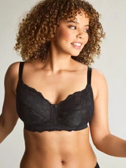 Panache Rocha Non Wired Bra - Black -FREYA Shop braforme panache rocha 10345 013 2l