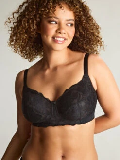 Panache Rocha Non Wired Bra - Black -FREYA Shop braforme panache rocha 10345 013 3l