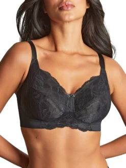 Panache Rocha Non Wired Bra - Black