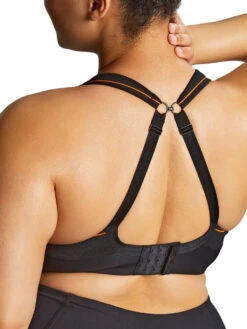 Activate Wired Racerback Sports Bra - Black -FREYA Shop braforme panache sculptresse activate 9441 013 orange 2b