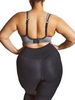 Activate Wired Racerback Sports Bra - Charcoal Marl -FREYA Shop braforme panache sculptresse activate 9441 939 2b