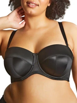 Dana Balcony Strapless Bra - Black -FREYA Shop braforme panache sculptresse dana 9670 013 2f