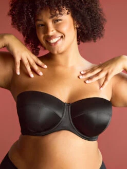 Dana Balcony Strapless Bra - Black -FREYA Shop braforme panache sculptresse dana 9670 013 2l