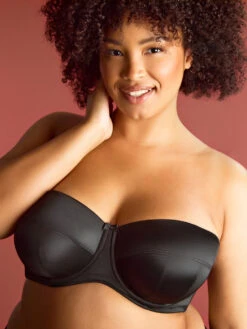 Dana Balcony Strapless Bra - Black -FREYA Shop braforme panache sculptresse dana 9670 013 l