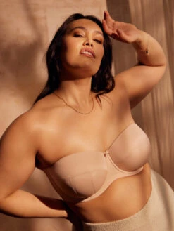 Dana Balcony Strapless Bra - Linen -FREYA Shop braforme panache sculptresse dana 9670 720 4l