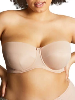 Dana Balcony Strapless Bra - Linen