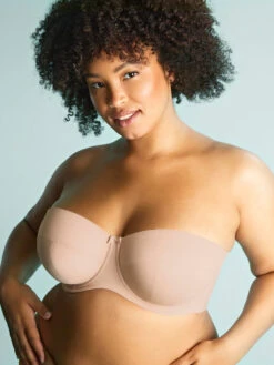 Dana Balcony Strapless Bra - Linen -FREYA Shop braforme panache sculptresse dana 9670 720 l