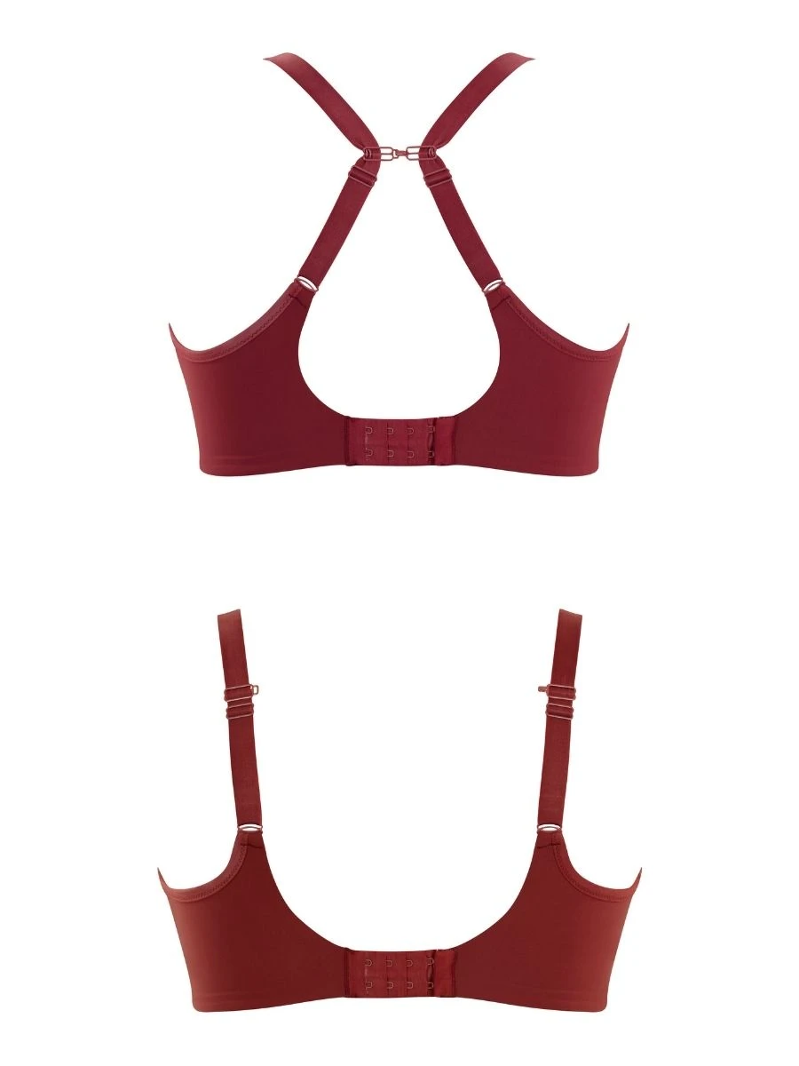 Elegance Spacer Bra - Mineral Red 9 Elegance Spacer Bra - Mineral Red - Image 7