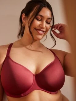 Elegance Spacer Bra - Mineral Red 13 Elegance Spacer Bra - Mineral Red -FREYA Shop braforme panache sculptresse lingerie elegance mineral red 10401 ls