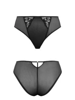Jaida High Leg Brief -FREYA Shop braforme panache sculptresse lingerie jaida noir 10532 p