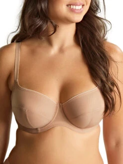 Panache Tango Essence Balcony Bra - Honey