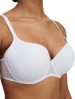 Passionata Prisca Covering T-Shirt Bra - White -FREYA Shop braforme passionata bra lingerie 010 white p42l90 s