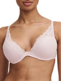 Passionata Brooklyn Plunge Bra - Porcelain Pink