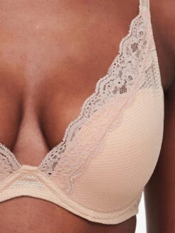 Passionata Brooklyn Plunge Bra - Cappuccino -FREYA Shop braforme passionata lingerie brooklyn bra p57010 097 cappuncino c