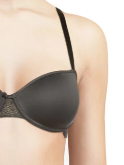Passionata Georgia Half Cup Bra - Smoky Grey -FREYA Shop braforme passionata lingerie georgia bra p76990 0mx s