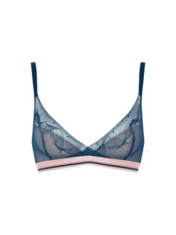Passionata Paola Wirefree T-Shirt Bra - Intense Blue -FREYA Shop braforme passionata lingerie paola bra p41l50 0oe p
