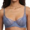 Passionata Maddie Half-Cup Bra - Storm Blue -FREYA Shop braforme passionata maddie P47H10 051 f