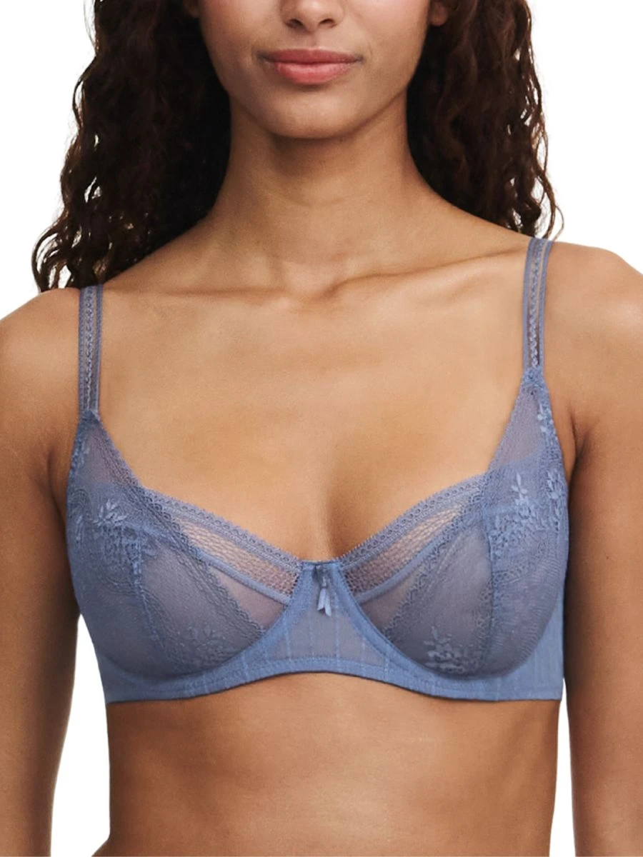 Passionata Maddie Half-Cup Bra - Storm Blue 3 Passionata Maddie Half-Cup Bra - Storm Blue
