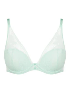 Passionata Maddie Plunge T-Shirt Bra - Nile Green -FREYA Shop braforme passionata maddie P47H20 0F2 c