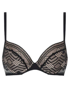 Passionata Ondine Push Up Foam Bra - Black -FREYA Shop braforme passionata p4820 blk c