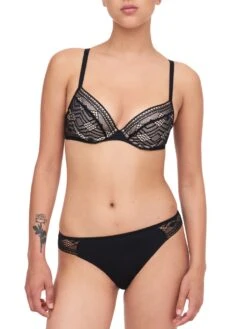 Passionata Ondine Push Up Foam Bra - Black -FREYA Shop braforme passionata p4820 blk fl
