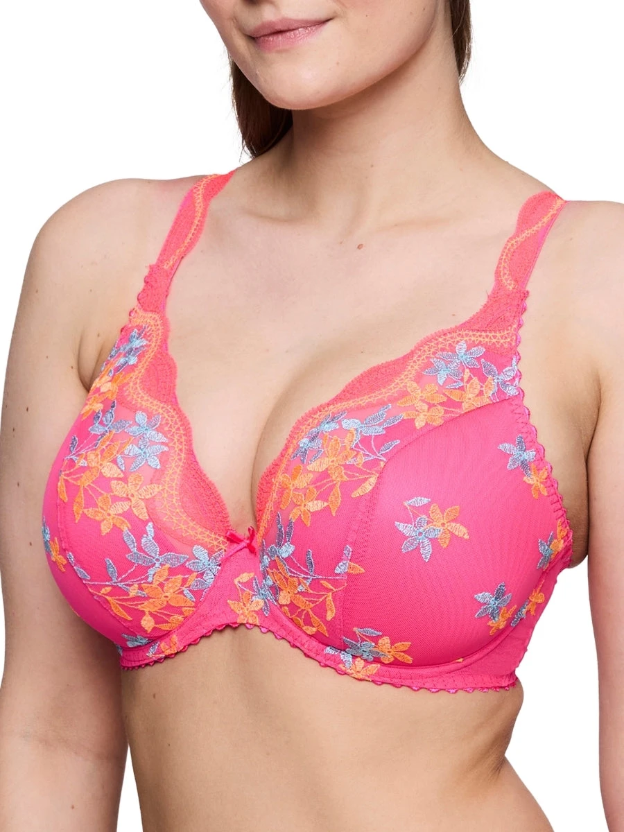 PRIMADONNA Cala Luna Half Padded Plunge Bra - Blogger Pink 5 PRIMADONNA Cala Luna Half Padded Plunge Bra - Blogger Pink - Image 3